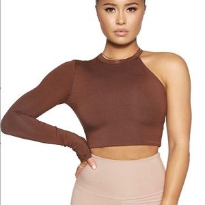 Naked wardrobe crop top